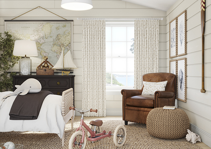 Whaley Great, Star Splash Sand - Made to Measure Curtains - Image 3